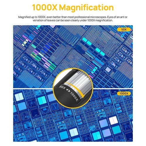 Ulefone Digital Mikroskop uSmart C01 für Armor 9 / 13 / 16 Pro / 18T / 19T - Bild 6 von 13