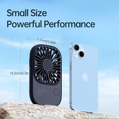Handheld Mini Lash Fan with Bracket, Small Portable USB Rechargeable Personal... - Picture 3 of 9