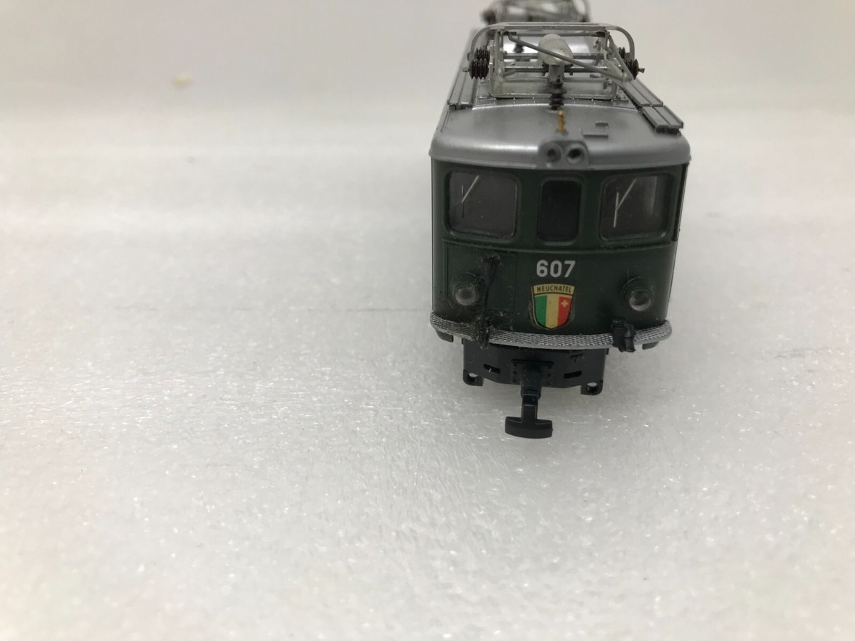BEMO RhB Schneeräumer 1:87 Bemo 3280124 - RhB B2 2094 Observation Car w/ snowmen