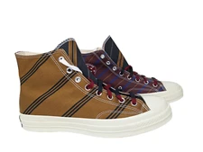 Converse Chuck 70 High 10 Tan/Burgundy/Black Shoes