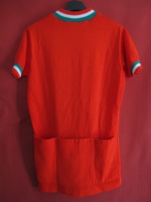 Maillot Cycliste Vintage Crylor Dinard Velo Club – Années 70, Acrylique, Taille M