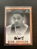 Dior Johnson 2022 Leaf Basketball Memories Bronze RC Auto #BW-DJ1