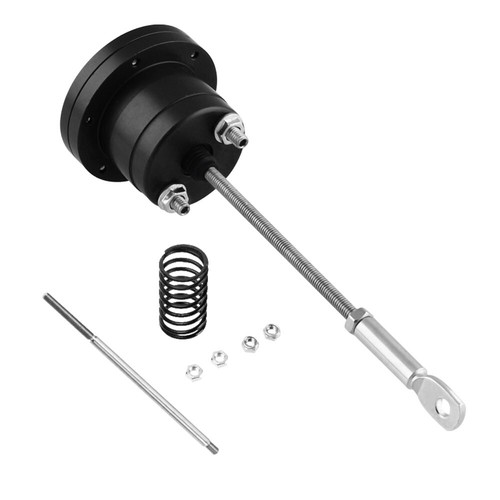 Universal Adjustable Car Turbo Wastegate Actuator Kit Internal Rod Alloy Black - Picture 2 of 6