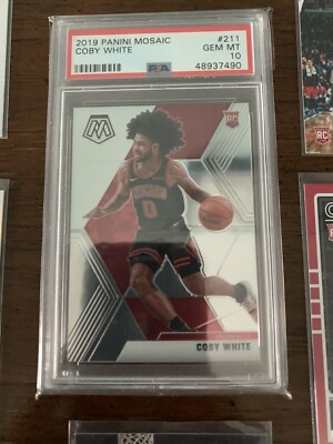 Coby White Rookie Investor Lot- PSA Gem Mint 10 Mosaic +5 Other