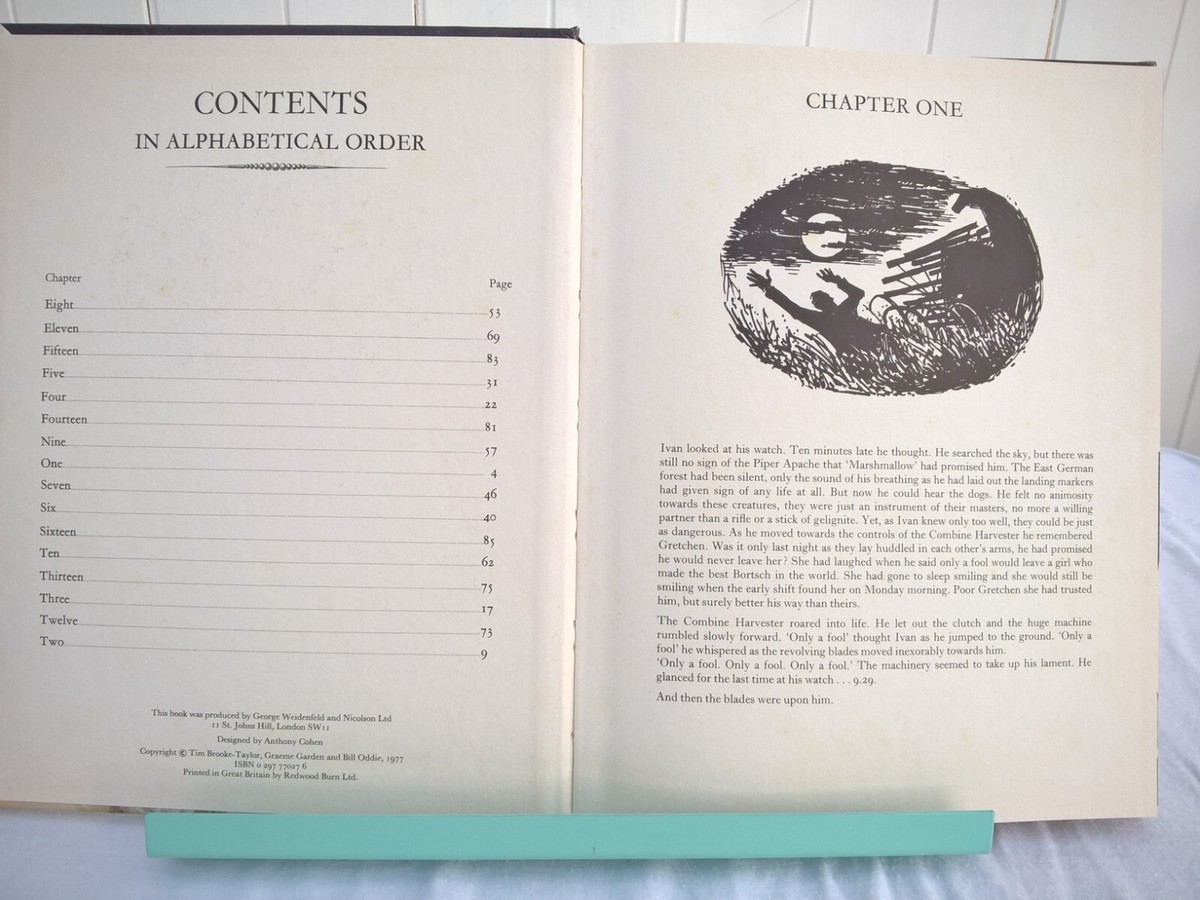 The Making of The Goodies Disaster Movie. Illustrated Hardback