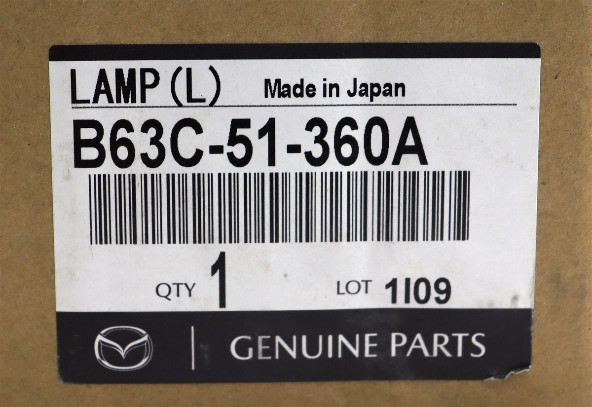 NEW OEM Mazda Driver Side Turn Signal Lamp B63C51360A Mazda 3 2017