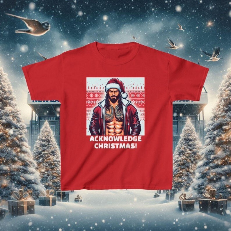 Roman Reigns OTC  CHRISTMAS Shirt TR0811_18