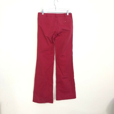 BCBGMAXAZRIA Women's Red Wide Leg Pants Trousers size 4 EK | eBay