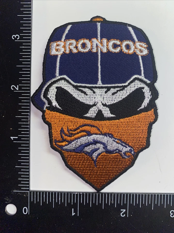 Denver Broncos iron on patch - Image 1 of 1