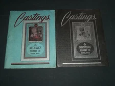 1955-1964 CASTINGS MECHANICS FOUNDRY CO. CATALOG LOT OF 2 -BOSTON MA- SP 3215H