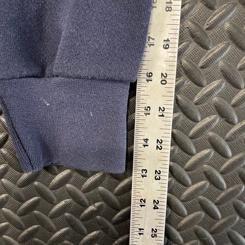 Vintage Virgina Common Wealth University Navy Blue Pullover Crew Neck Sweater XL - Picture 7 of 8
