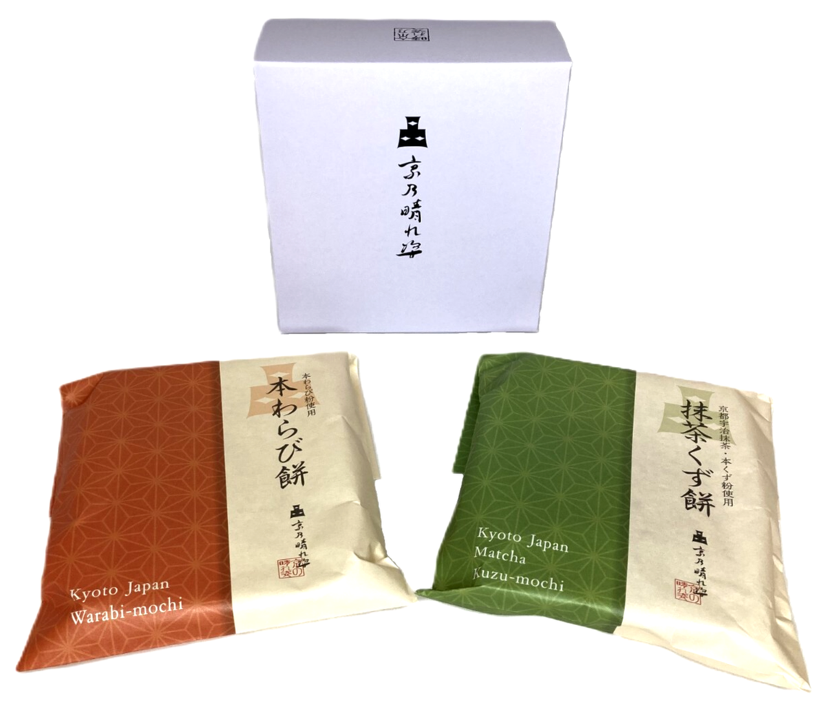 Japan Gift Set Kyono Haresugata S-1 Warabi & Matcha Kuzu Mochi