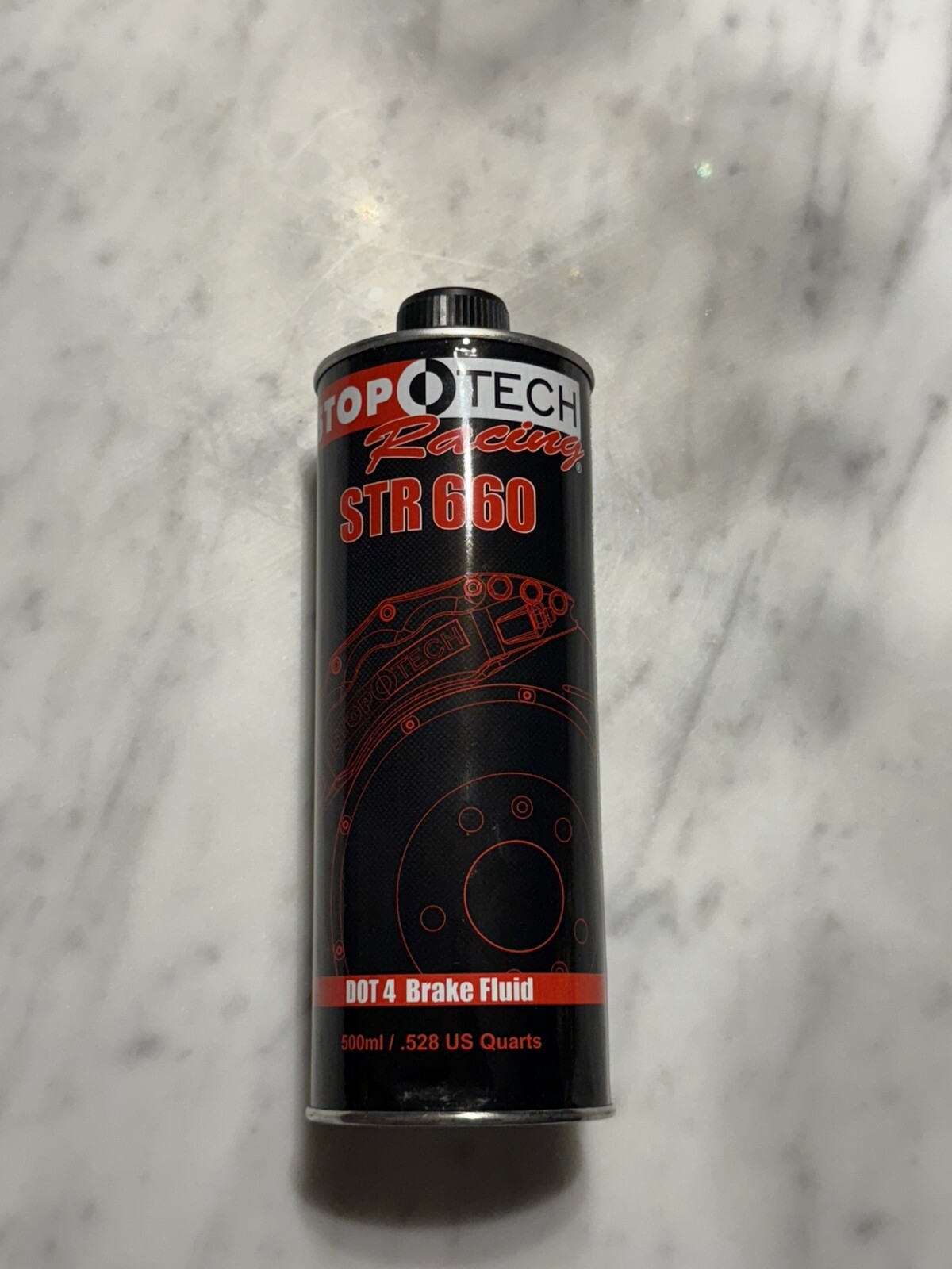 STOPTECH STR-660 500ML BOTTLE HIGH PERFORMANCE RACING DOT 4 BRAKE FLUID