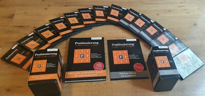 Bodo Schäfer POSITIONIERUNG PLATINIUM 14 DVDs + 2 Handbücher 300% mehr verdienen