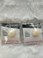 2 Pc - TWEEZERMAN Mini Tiny Bbuddy Blender Sponge - BRAND NEW