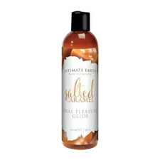 Intimate Earth Sea Salt Caramel Flavored Glide 120ml.
