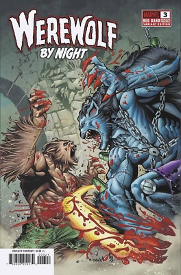 WEREWOLF BY NIGHT RED BAND #3 SERGIO DAVILA VAR (POLYBAGGED) -  (2024) MARVEL