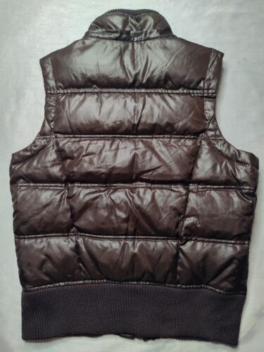 PREDATOR Women Large Brown Full Zip Down Puffer Vest - Picture 3 of 19