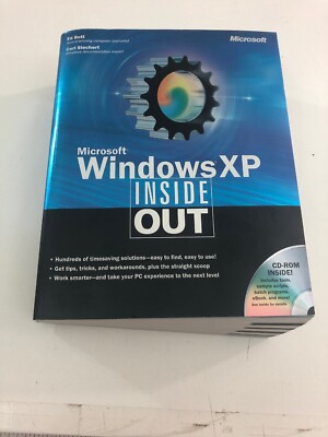 CPG-Inside Out: Microsoft Windows XP Inside Out (2001, Paperback, CD ...