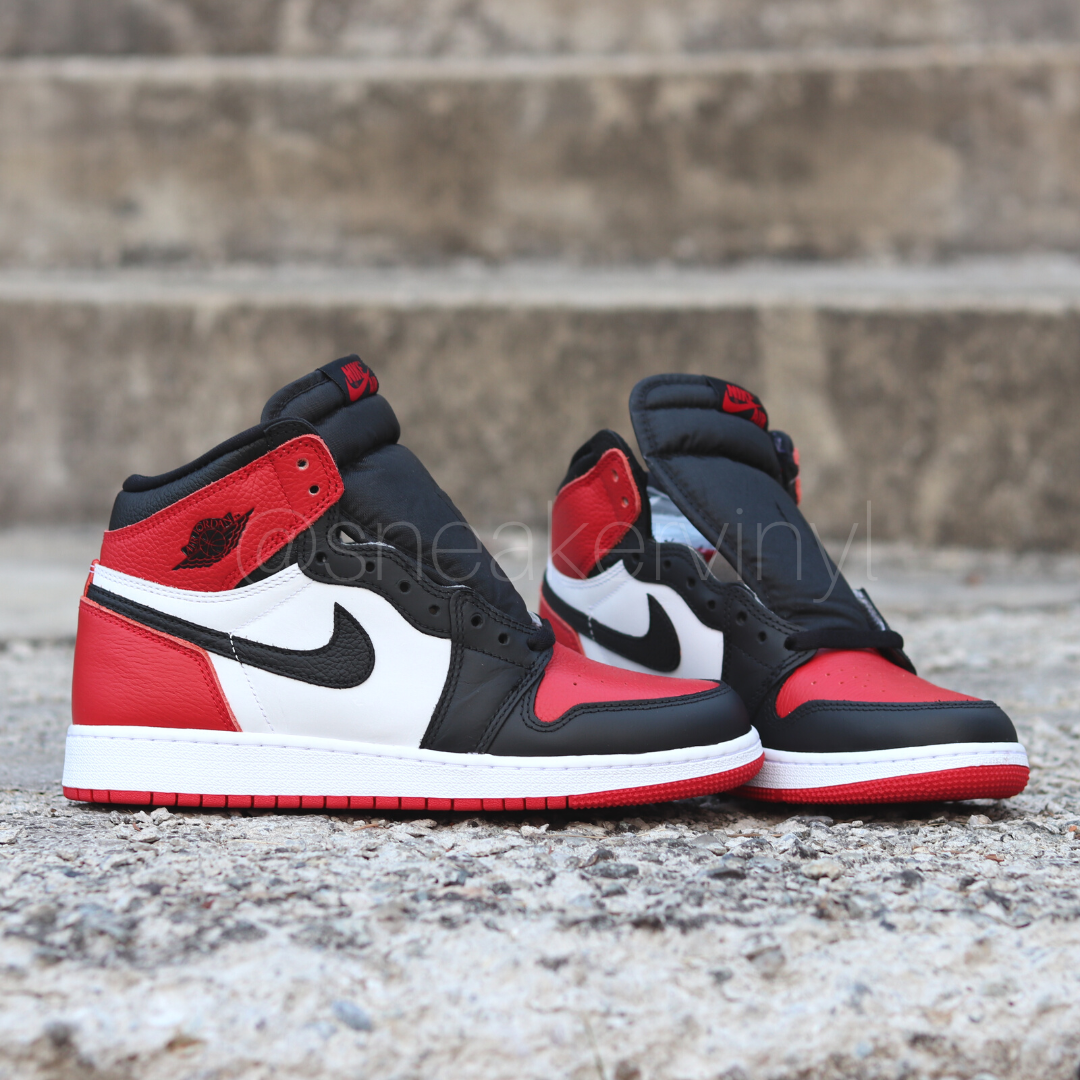 Air Jordan 1 Retro High OG Bred Toe Custom NWT | eBay Air Jordan 1 Retro High OG Bred Toe Custom NWT | eBay