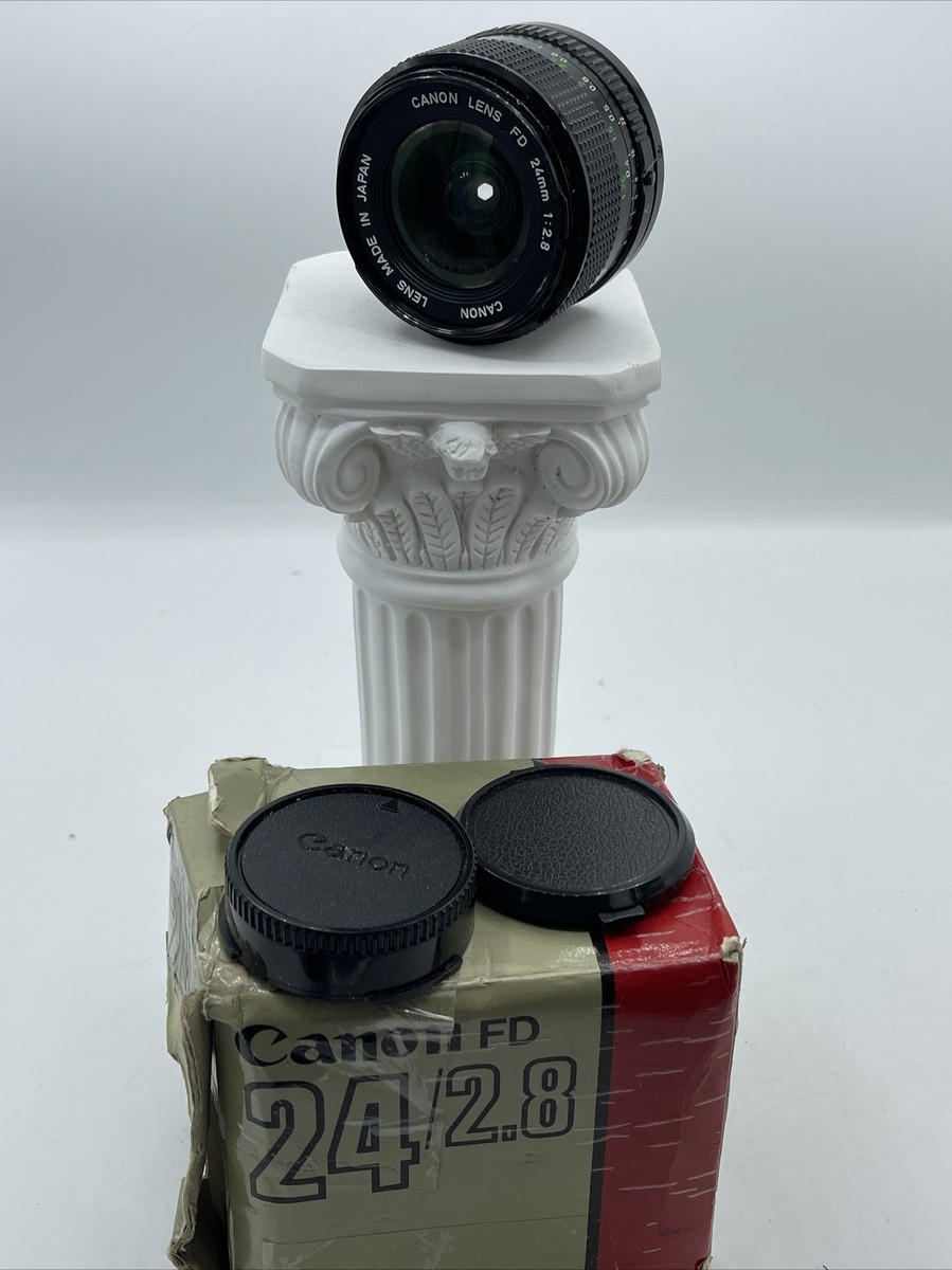 Canon Lens FD 24MM 1:2.8 S.S.C. Wide Angle FD Mount 35MM Film 