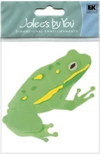 Tree Frog, scrapbook 3D embellishment Jolee's by You JJBE006