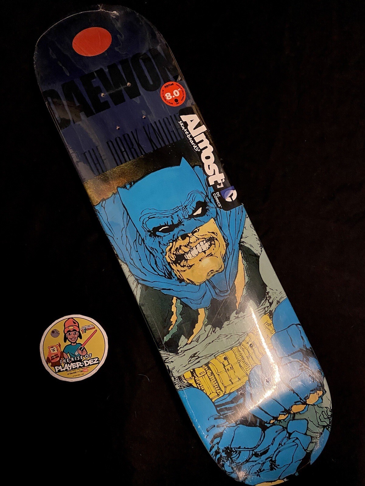 SUPER RARE Batman Daewon Song Almost DC Comics Skateboard De
