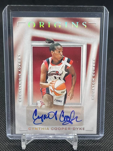 2023 Panini WNBA Origins Legacy Signatures #CCD Cynthia Cooper-Dyke Auto Comets