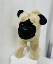 Douglas Pug Dog Plush Hamilton Beige black puppy 8  2018