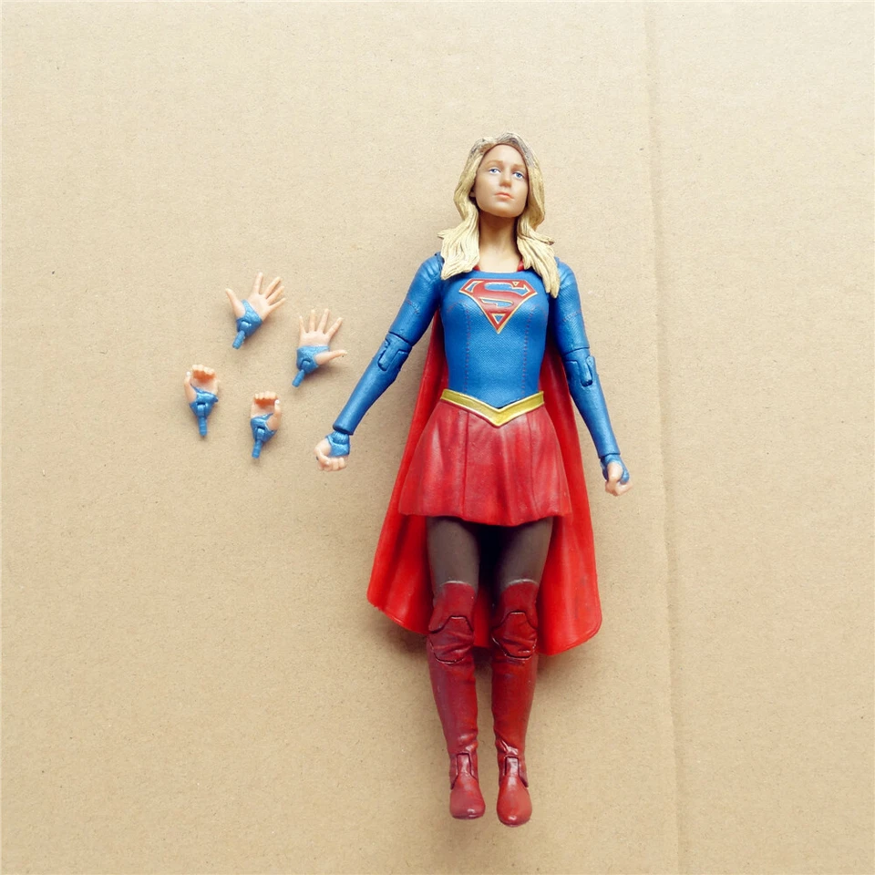 DC Collectibles SUPERGIRL ACTION FIGURE CW TV Series action Figure w hands 6.75" - Image 2 of 4