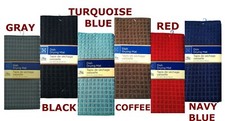 NEW Absorbent Microfiber DISH DRYING MAT Gray Turquoise Red Coffee more 12x18"