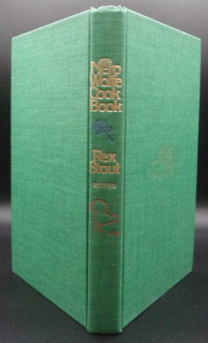 Rex Stout THE NERO WOLFE COOK BOOK First edition, third printing Recipes Mystery - Picture 4 of 4