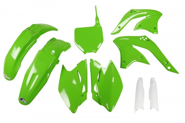 kit plastiche carene FULL Kawasaki KXF 450 2008 Ufo Plast verde