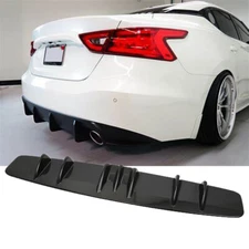 Car Rear Diffuser Bumper Lip Splitter Accessories For Nissan Maxima Sedan 4-Door