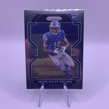 2021 Panini Prizm Amon-Ra St. Brown RC Detroit Lions #358
