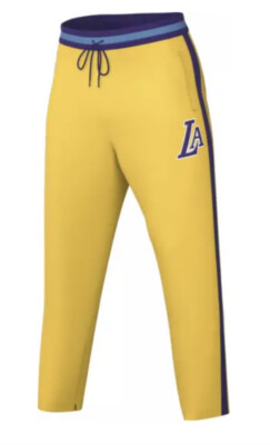 Los Angeles Lakers Showtime City Edition Nike NBA Sweatpants Men’s Extra  Large