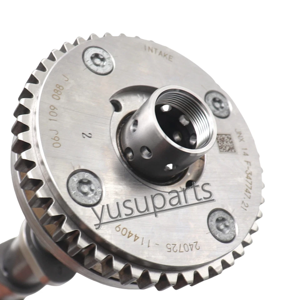 Conjunto de árbol de levas de admisión original original para VW GTI 7 Audi A4 A5 Q5 1.8 2.0 TFSI CNC Foto 3 de 4