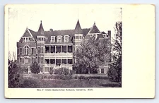 Postcard Girls Industrial School Geneva Nebraska NE