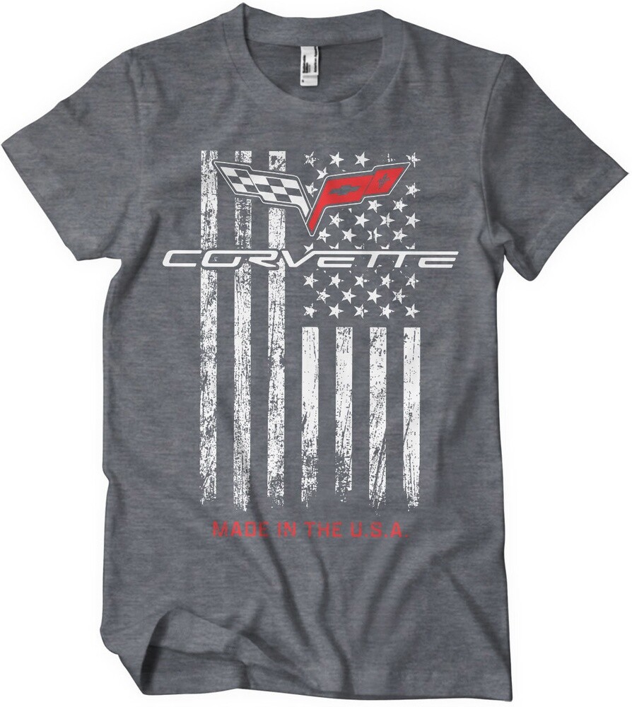Футболка Corvette Made In The USA GM-1-CORV009-H58-12