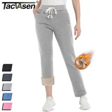 Women's Sherpa Lined Sweatpants Winter Warm Thick Fleece Thermal Athletic Pants