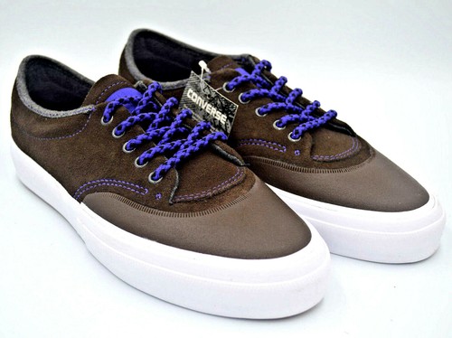 Converse Cons Crimson Suede OX Cocoa Brown/Lila Schuhe [153471C] Multi Size - Bild 1 von 7
