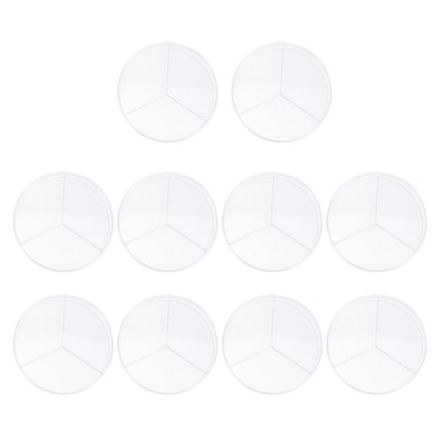 10 Pcs Transparent Petri Dish Science Petri Dish Petri Dish Lid