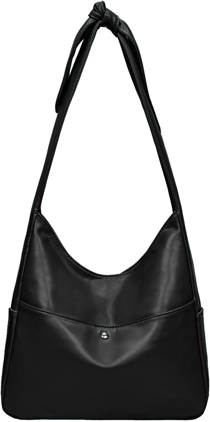 Hobo Bags for Women Slouchy Tote Bag Soft Casual PU Leather Shoulder Purses Work