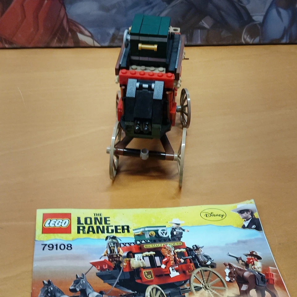 LEGO The Lone Ranger Stagecoach Escape Set 79108 mit Bauanleitung Ohne Figuren - Bild 4 von 4