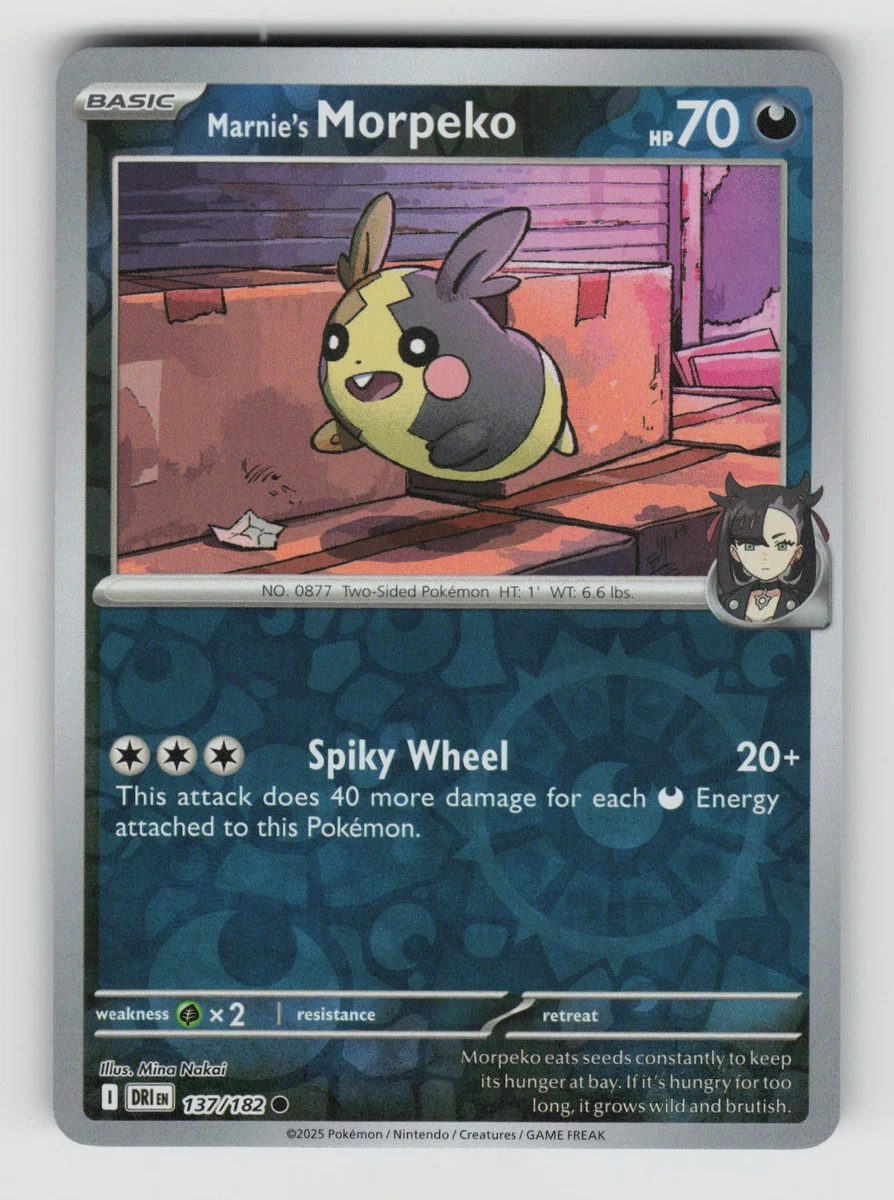 Marnie's Morpeko Pokémon TCG Cards for sale | eBay
