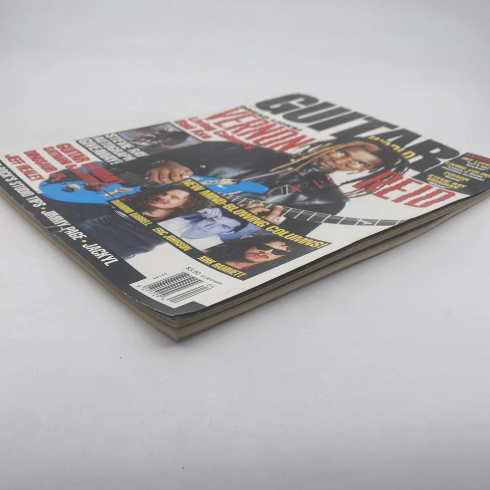 Guitar World Magazine April 1993 With Poster Vernon Reid Foto 3 de 4