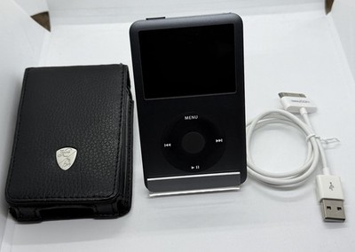 Apple iPod Classic 160 GB 7. Generation 7G Schwarz-Silber Top Zustand #031