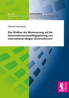 Der Einfluss Der Besteuerung Auf Die Unternehmensnachfolgeplanung Von Internatio