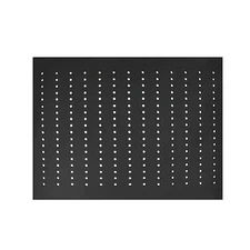 M A MATTING 496023900 Complete Comfort Mat with Holes, Black 2' x 3'