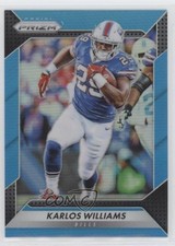 2016 Panini Prizm Light Blue Prizm 69/199 Karlos Williams #110 0f18